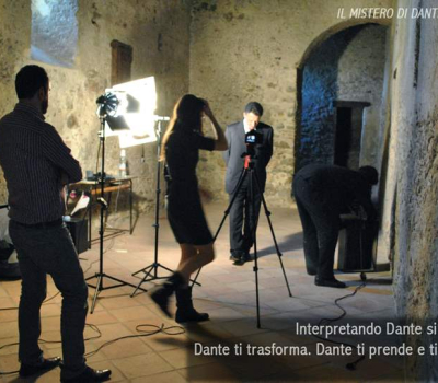 Il Mistero di Dante_regia Louis Nero_Marcello Vicchio_backstage3